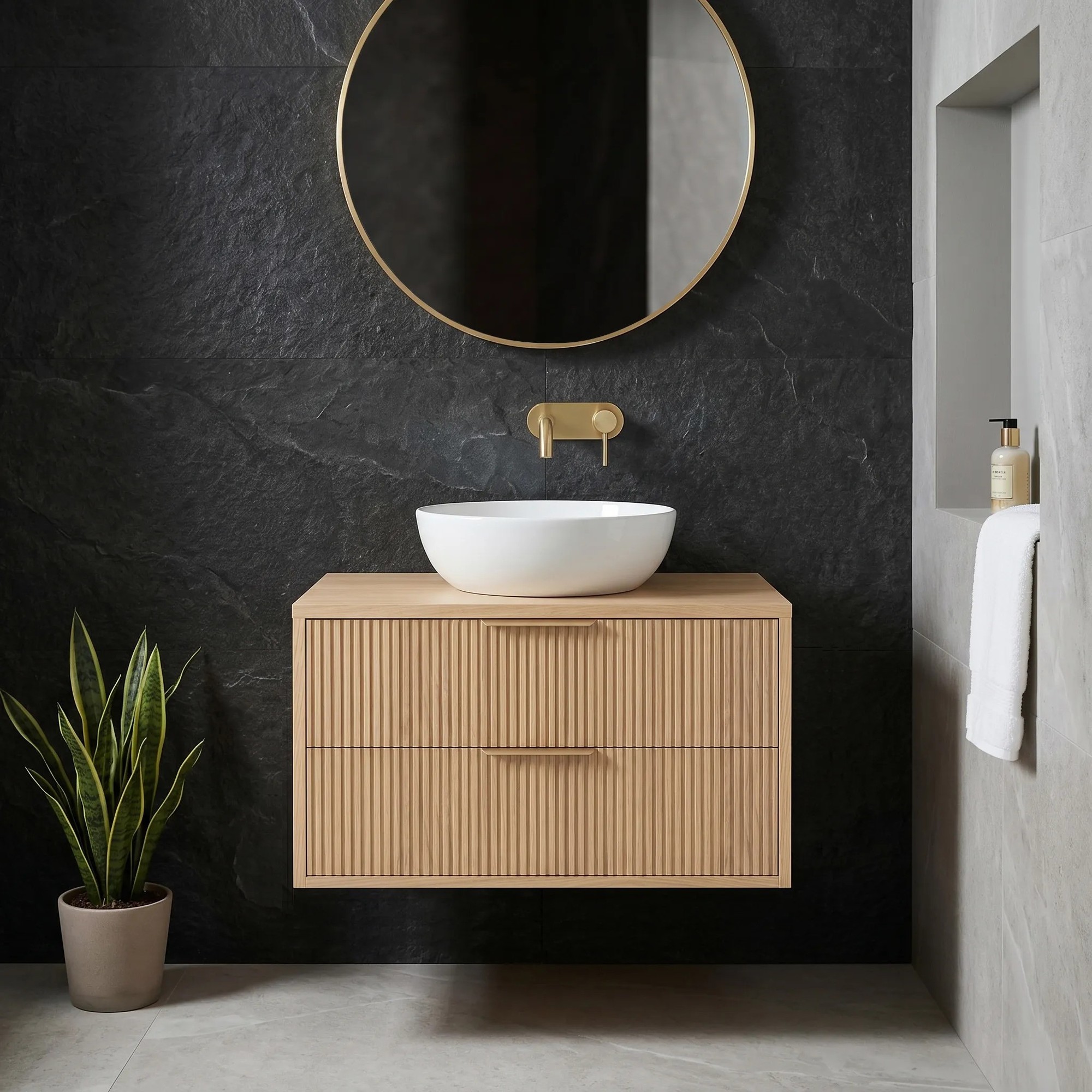 Valamukapp Rea Mono 80cm Beige 4